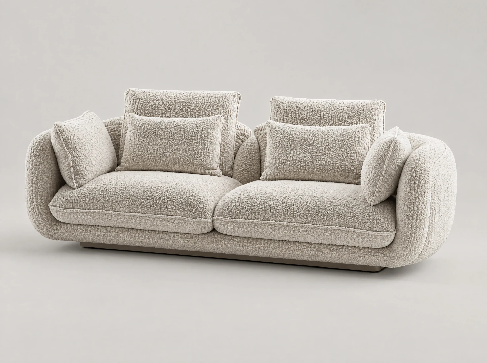 Lune Bouclé Sofa