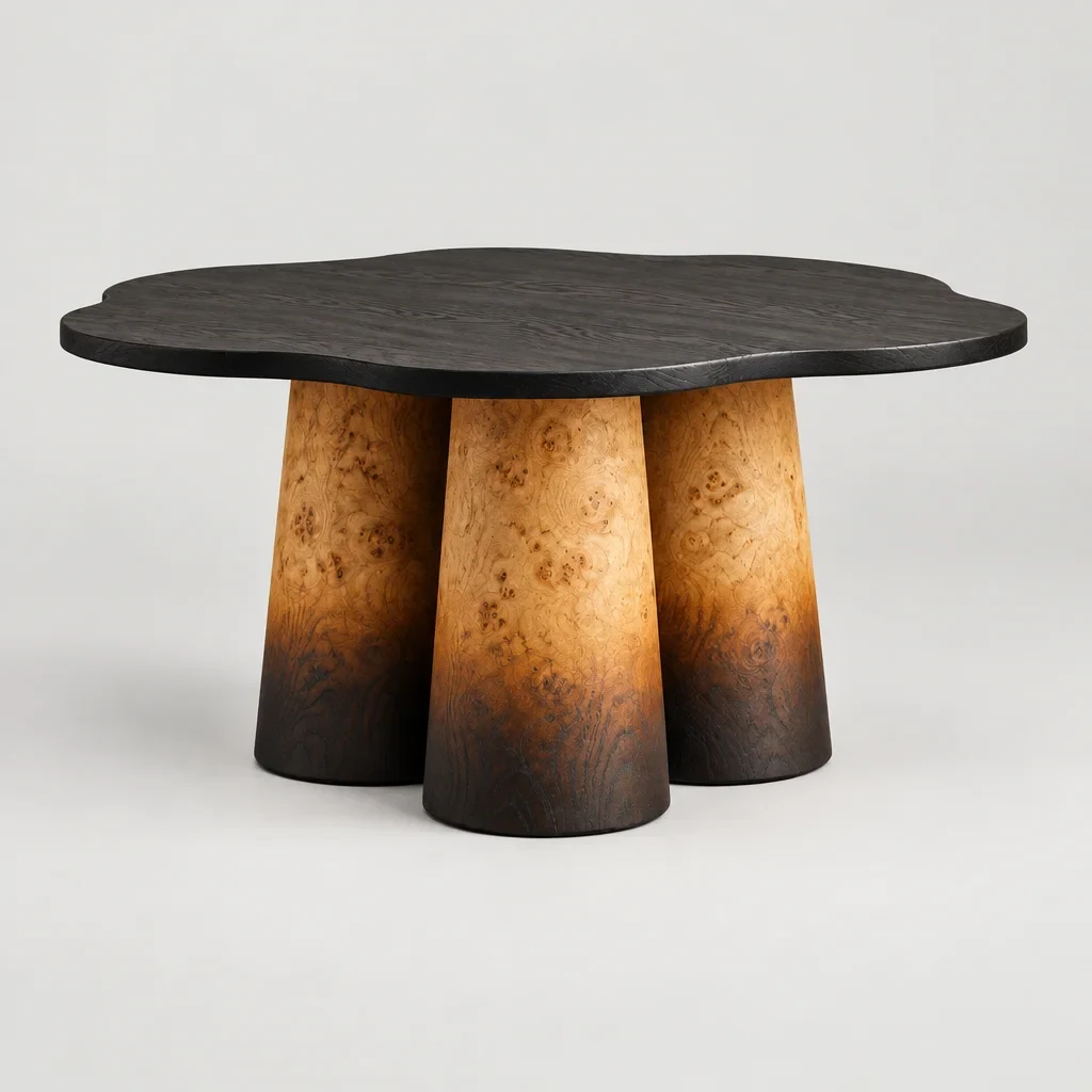 Ember Sculpt Edge Dining Table