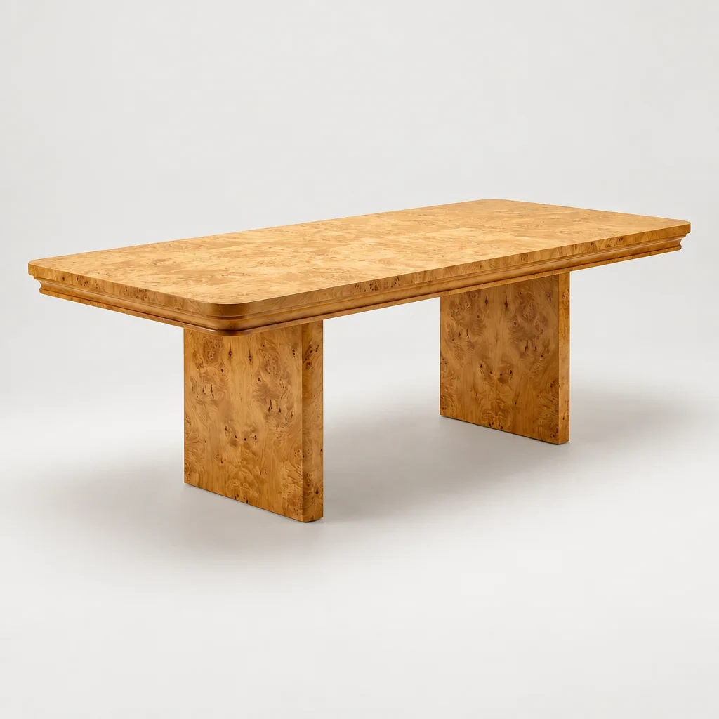 Jasmine Miller Burl Dining Table