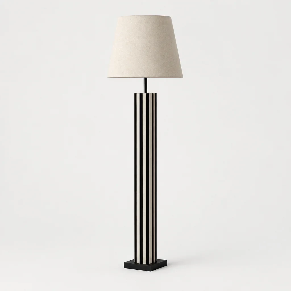 Ruffle Floor Lamp
