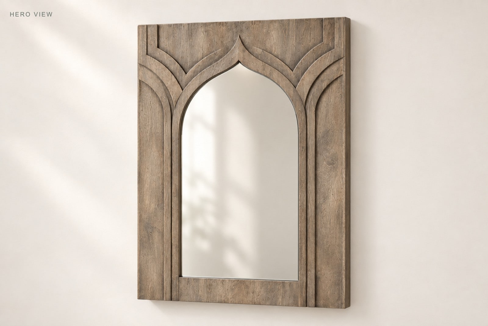 Lilly Carved Mirror