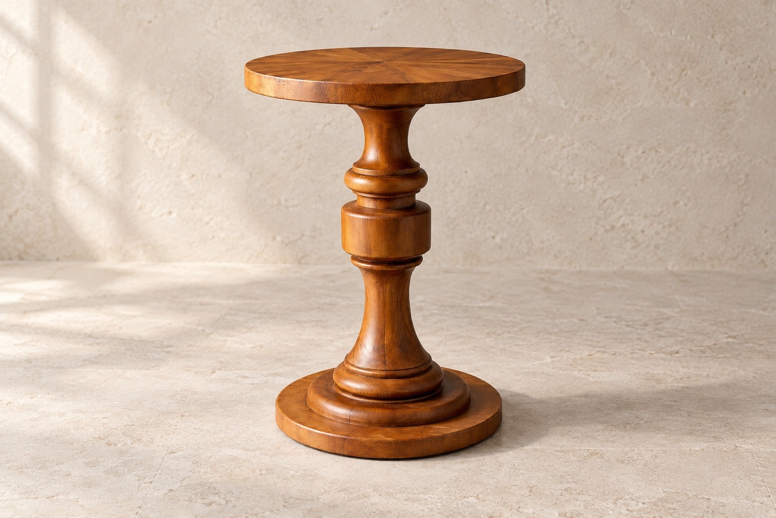 Barney Pedestal Side Table