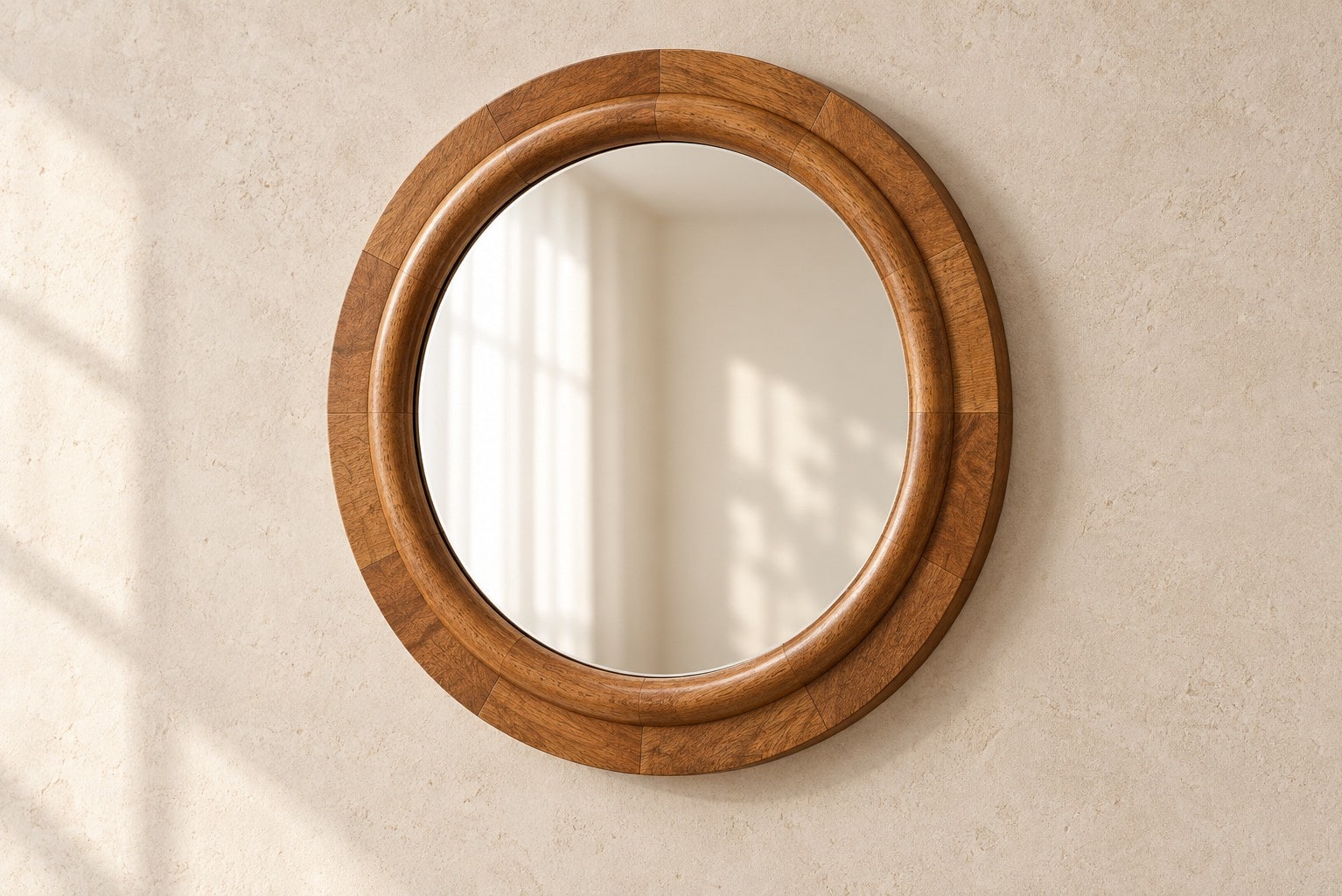 Barney Round Mirror