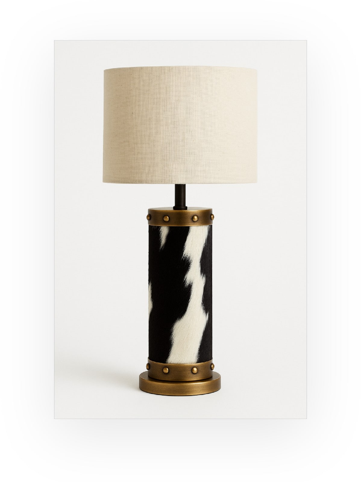 Hair-on Table Lamp