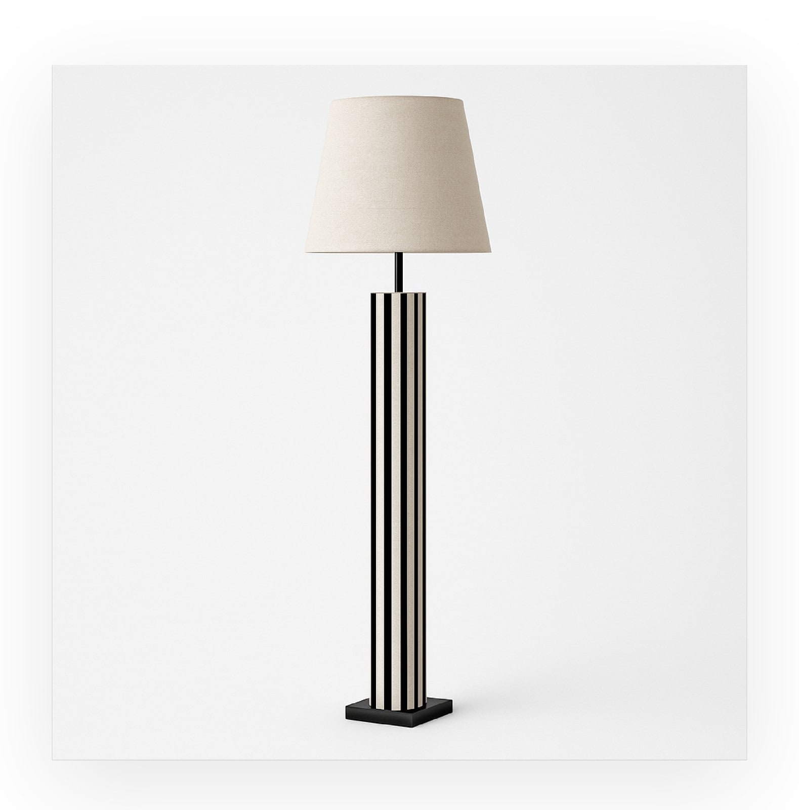 Ruffle Floor Lamp