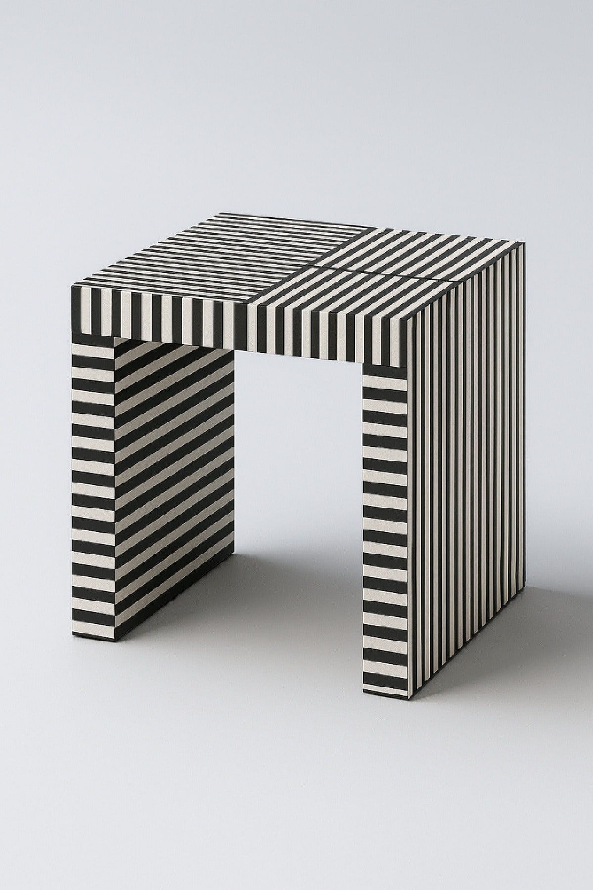 The Stephanie Harper Collection Mondrian Accent Table