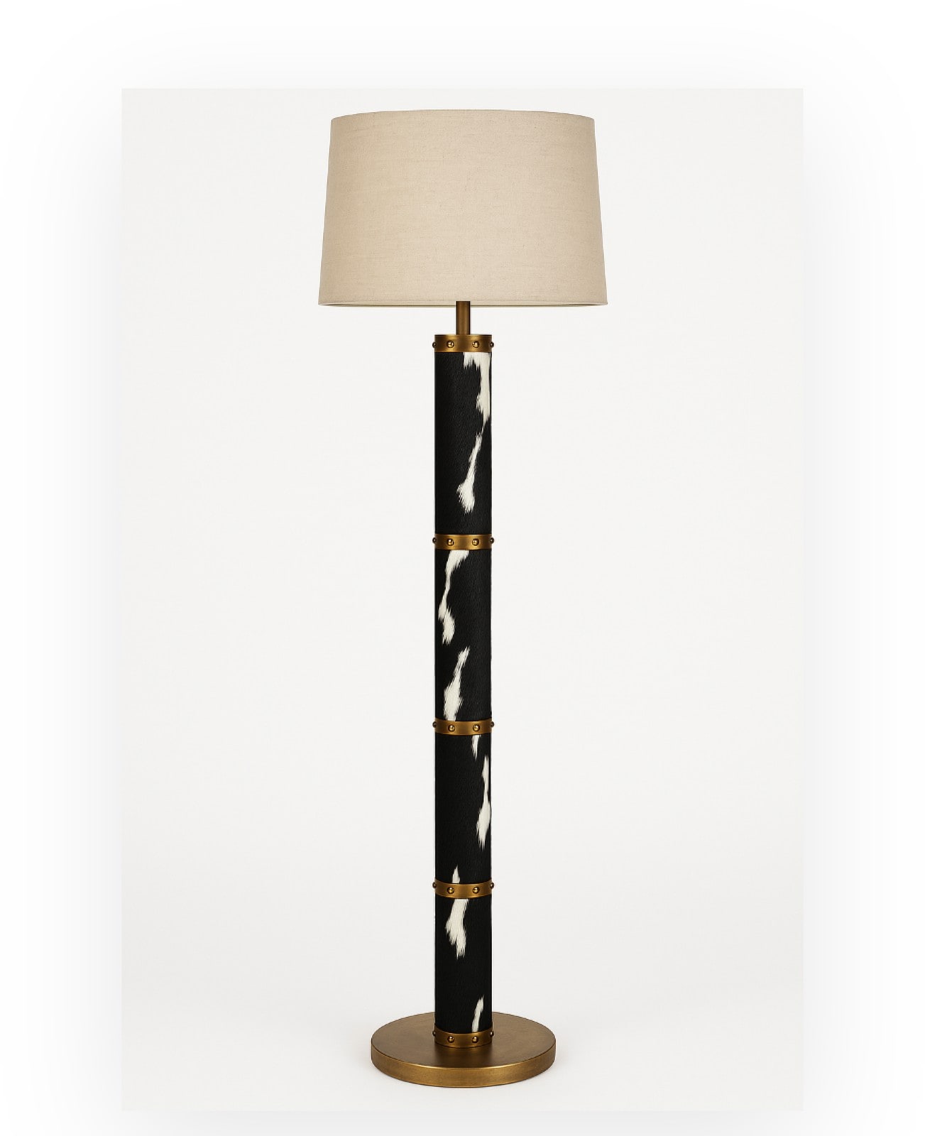 Hair-on Floor Lamp