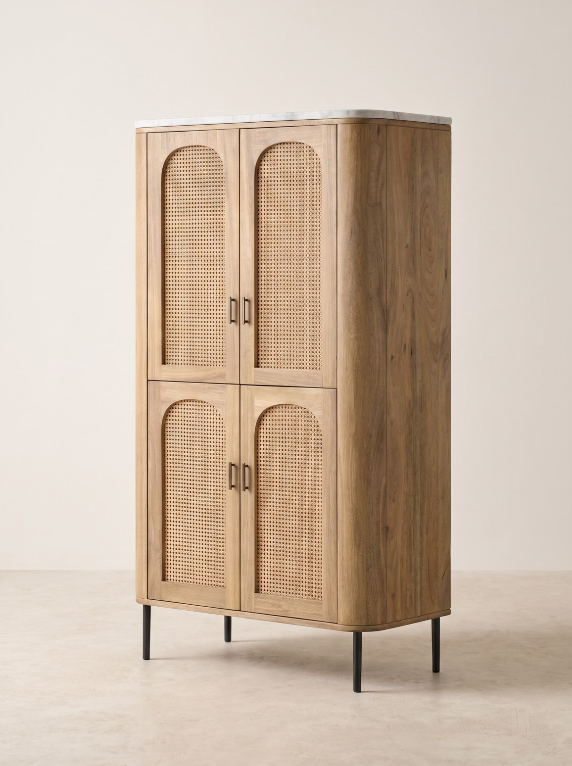 Postiano Tall Storage Cabinet