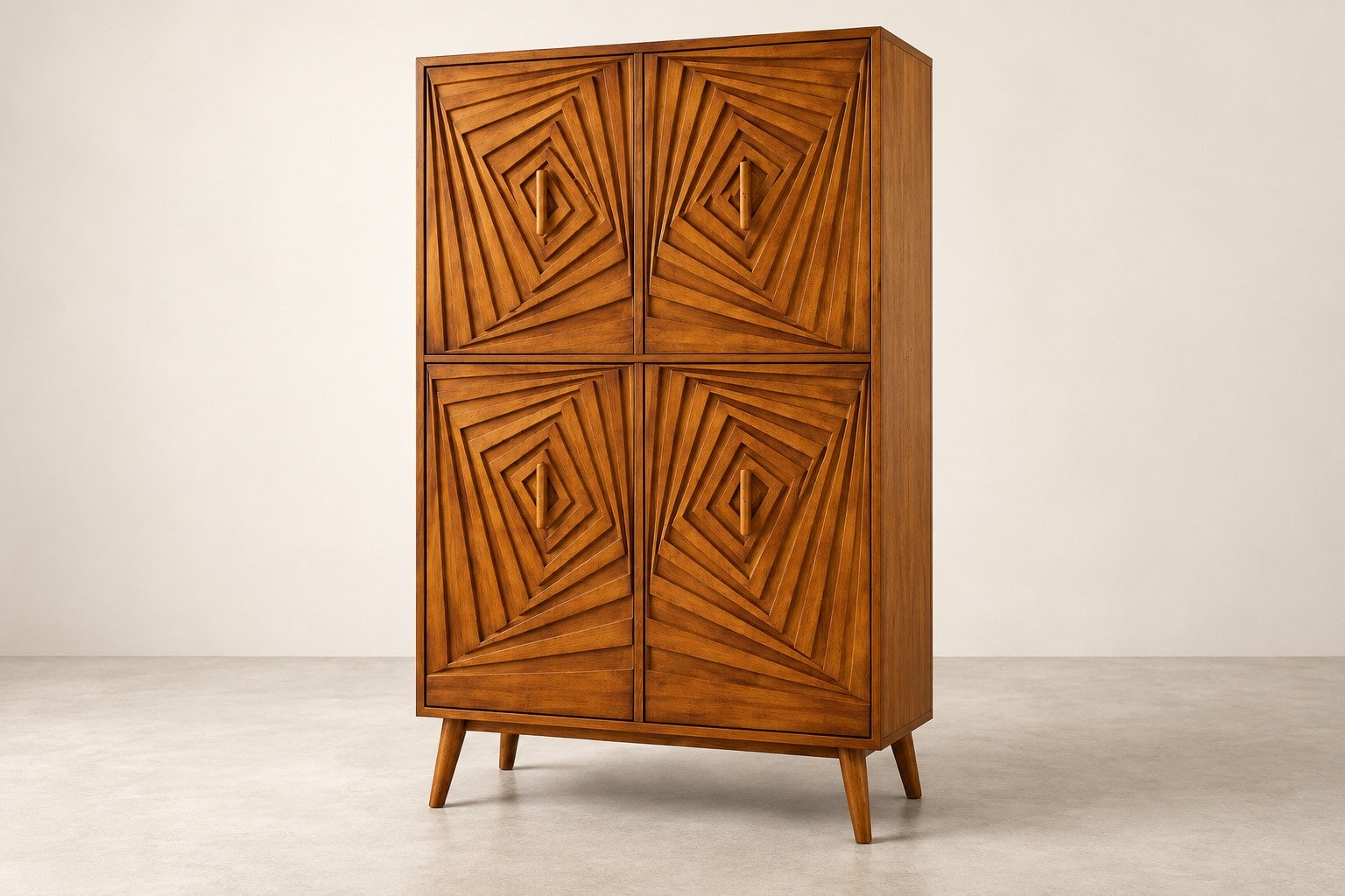 Chevron Storage Cabinet