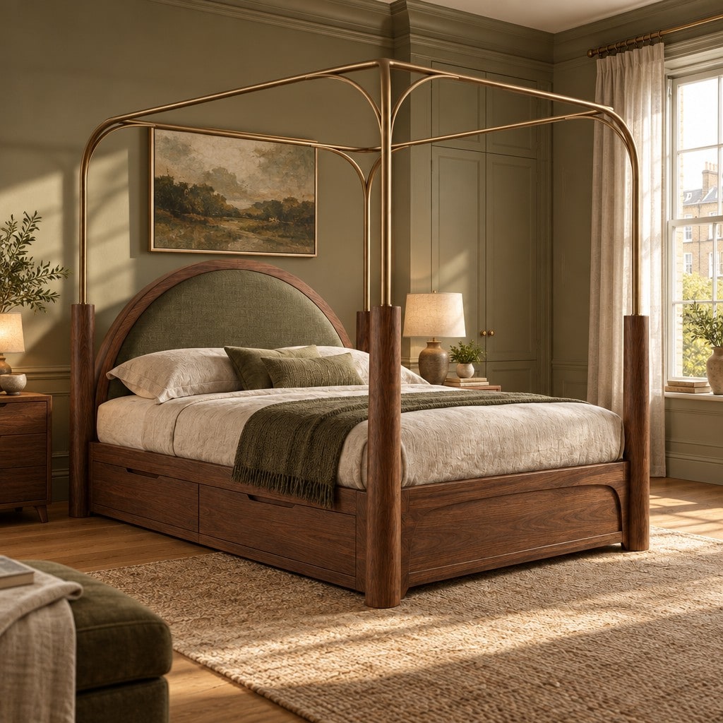 Ellison Canopy storage bed