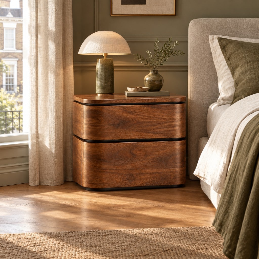 Izzy Nightstand in a room