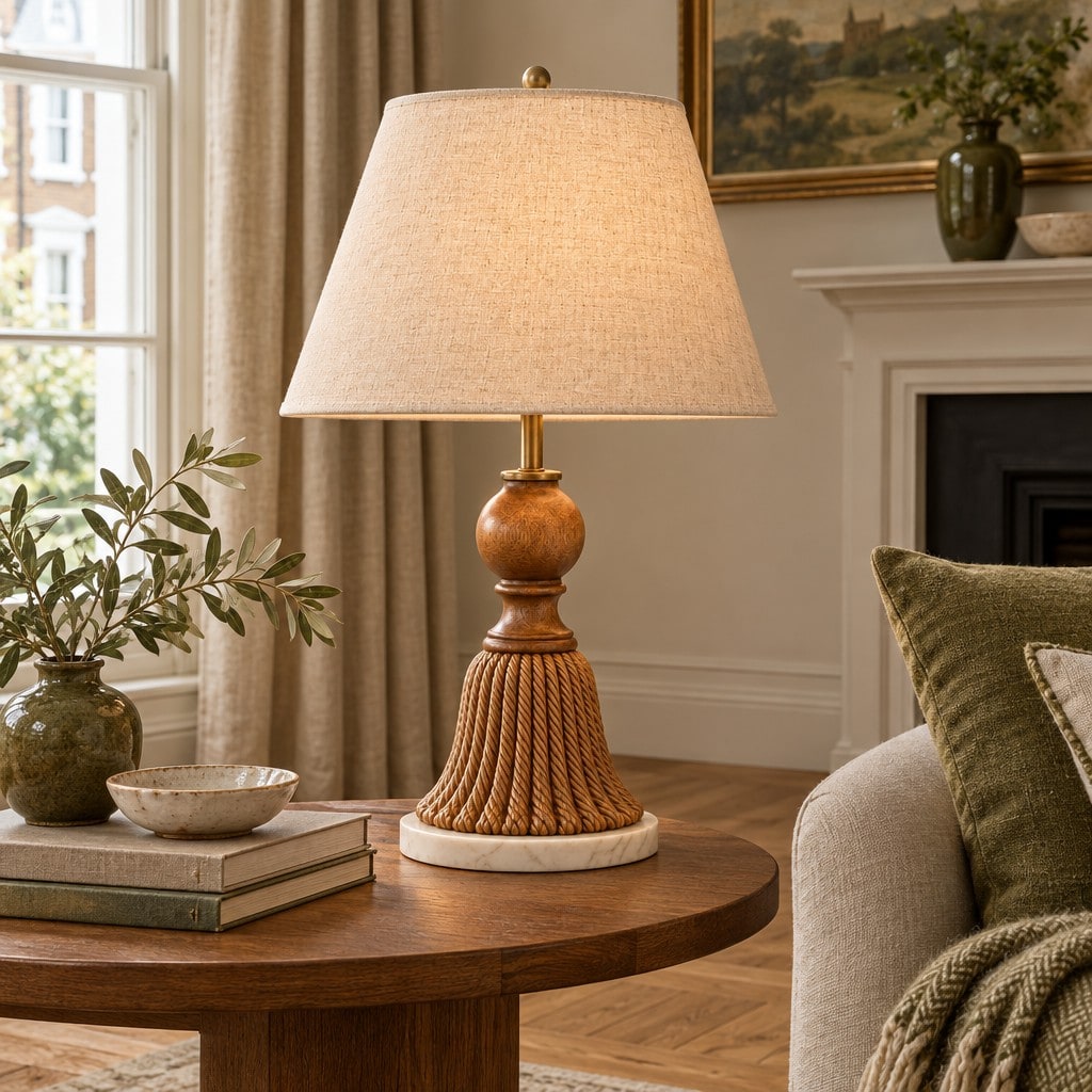 Calcutta Table Lamp in a room