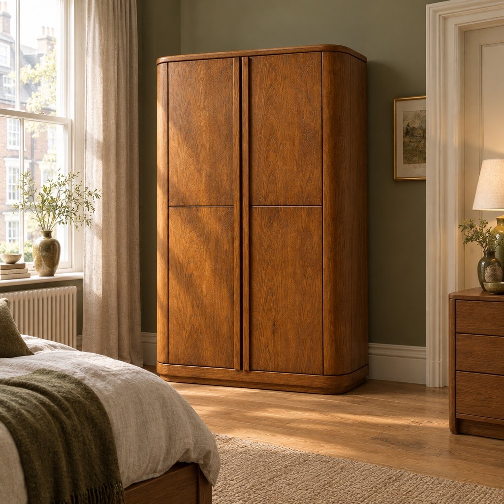 Ginger Wardrobe in a room